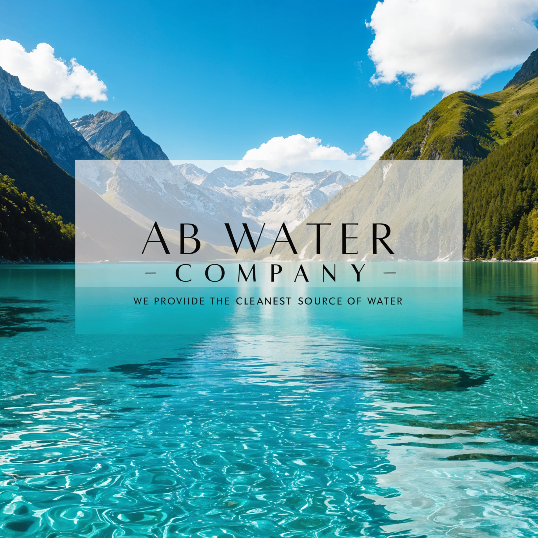 AB Water Company | The Cleanest Water on Earth